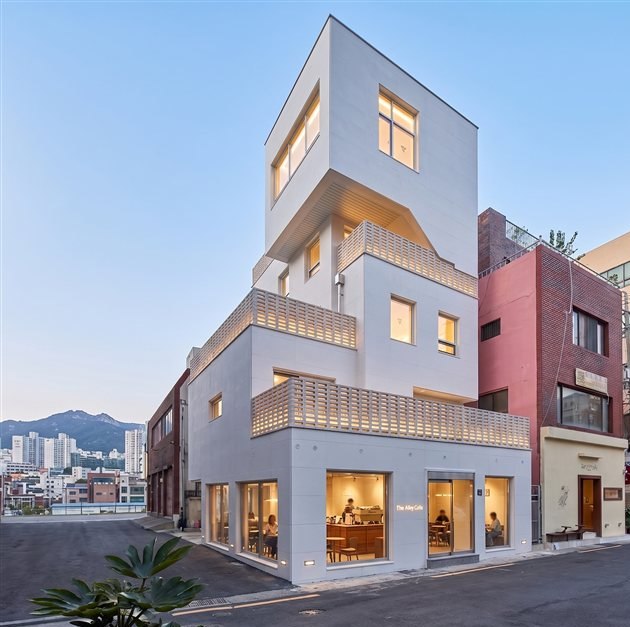 전포동 건물 - 카페, 야경